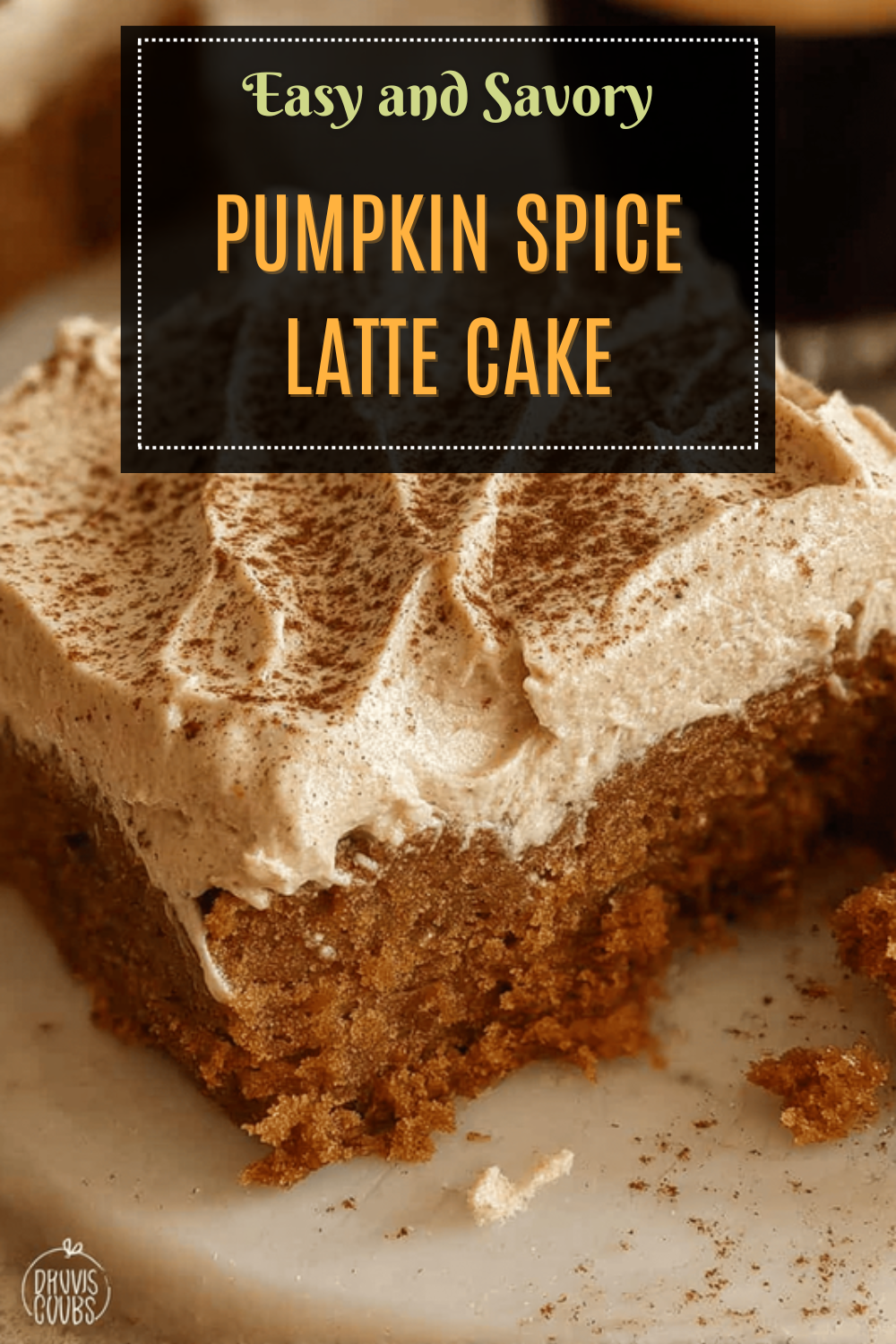 Pumpkin Spice Latte Cake