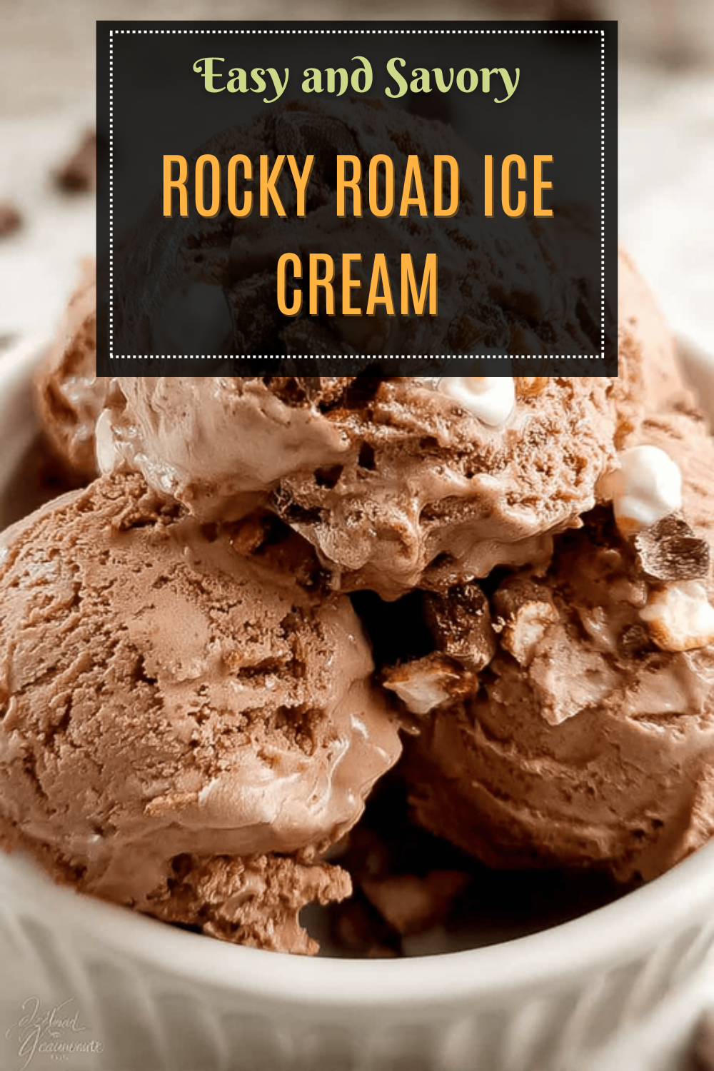 Rocky Road Ice Cream