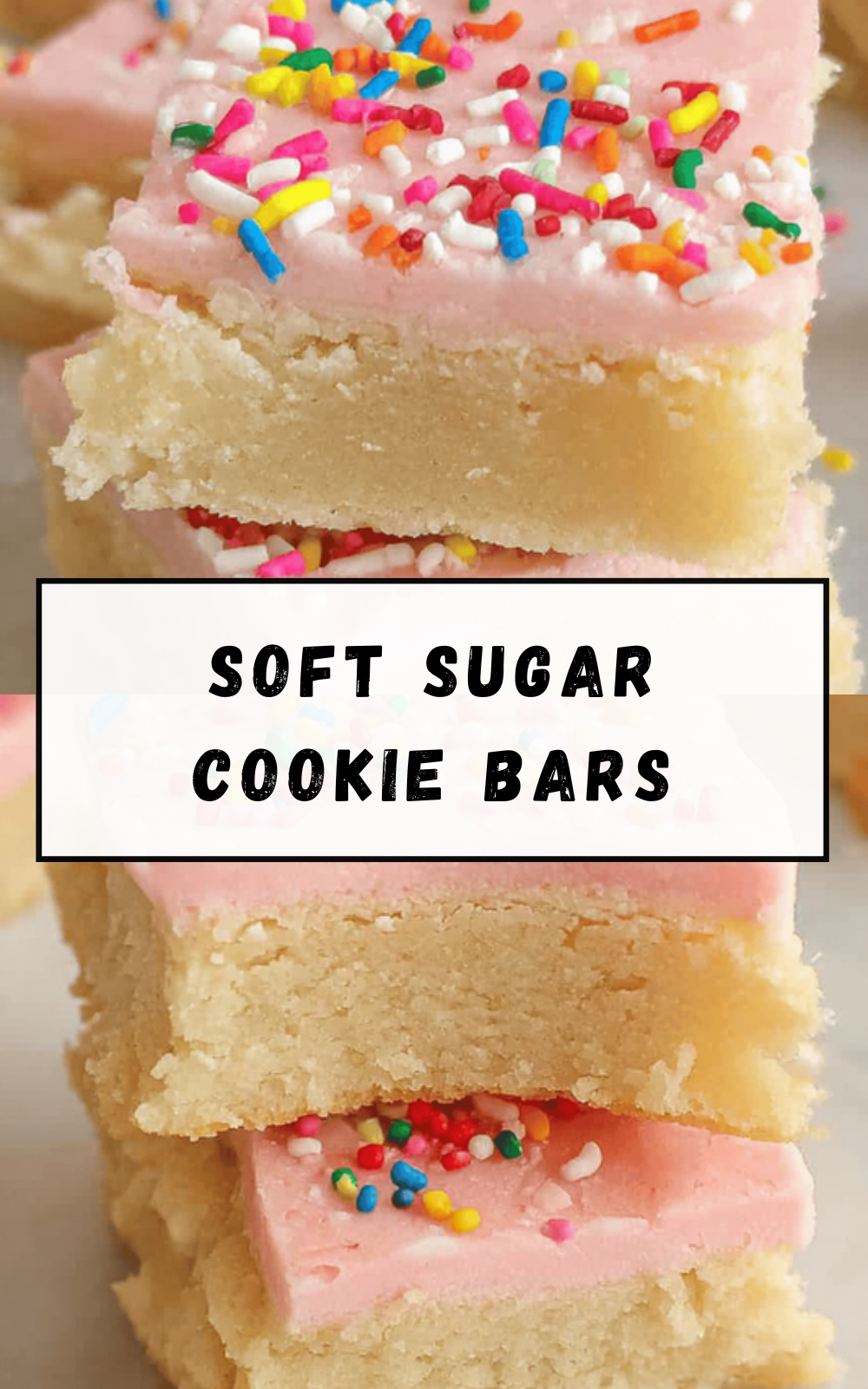 Soft Sugar Cookie Bars