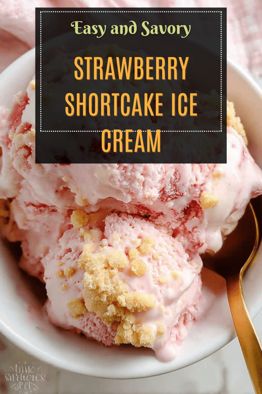 Strawberry Shortcake Ice Cream
