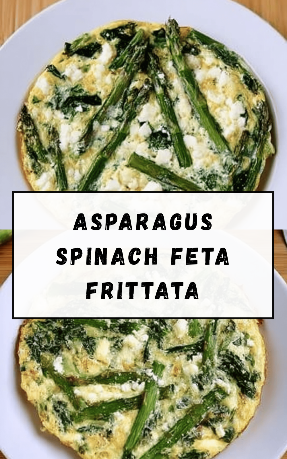 Asparagus Spinach Feta Frittata