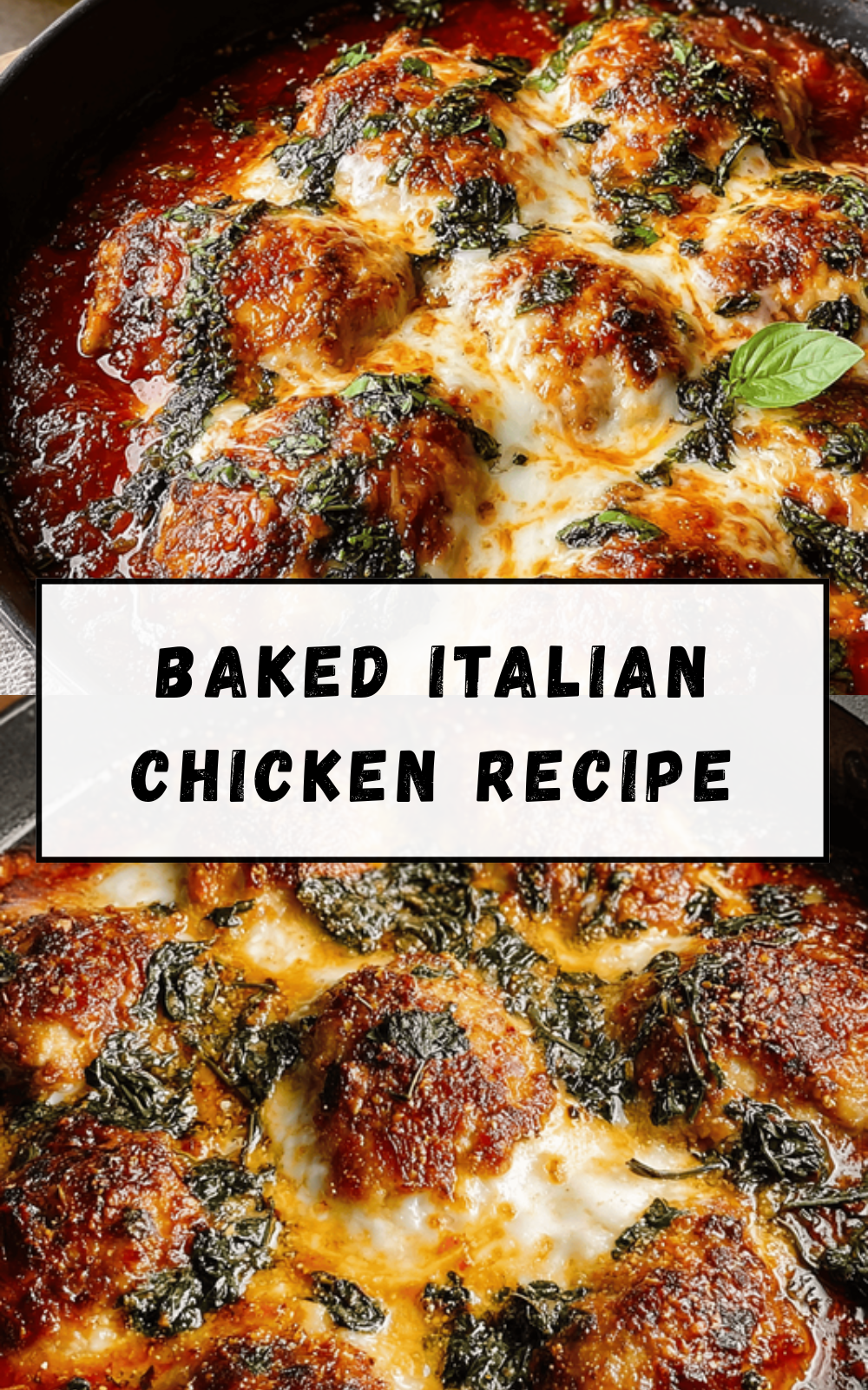 Baked Italian Chicken Recipe