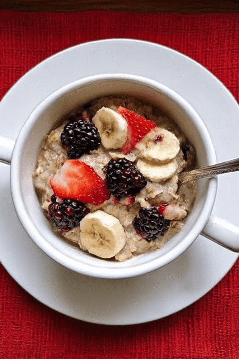 Banana Berry Oatmeal Recipe 71.Png