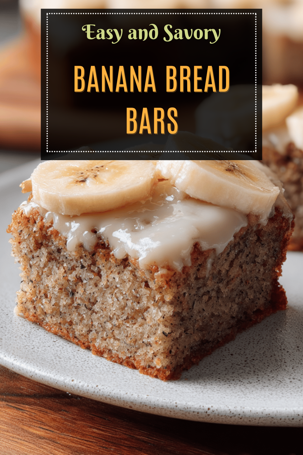 Banana Bread Bars