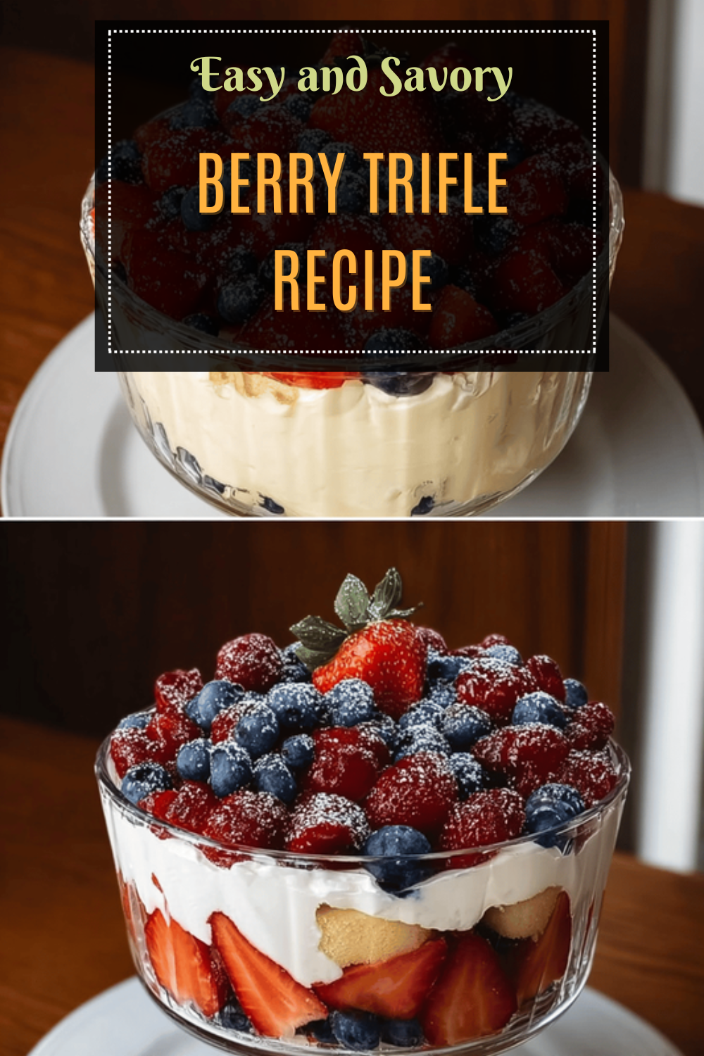 Berry Trifle Recipe