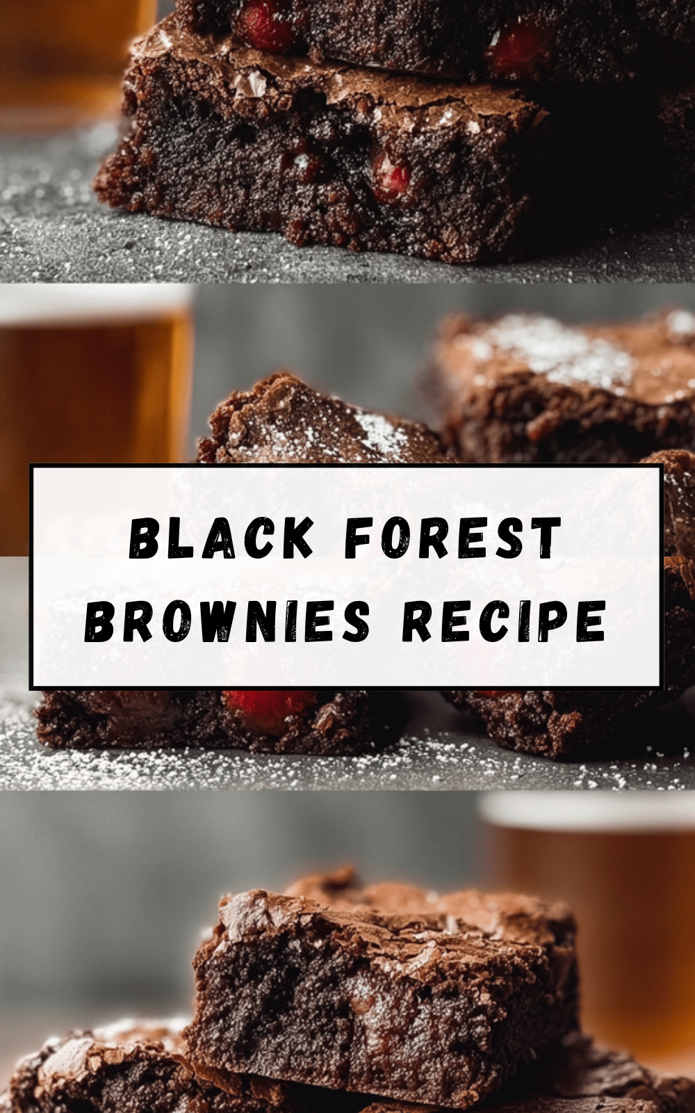 Black Forest Brownies Recipe