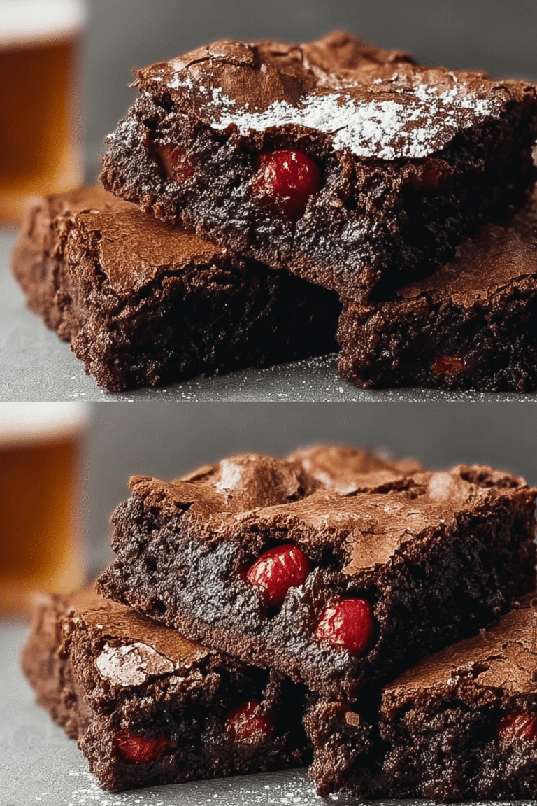 Black Forest Brownies Recipe 38.Png