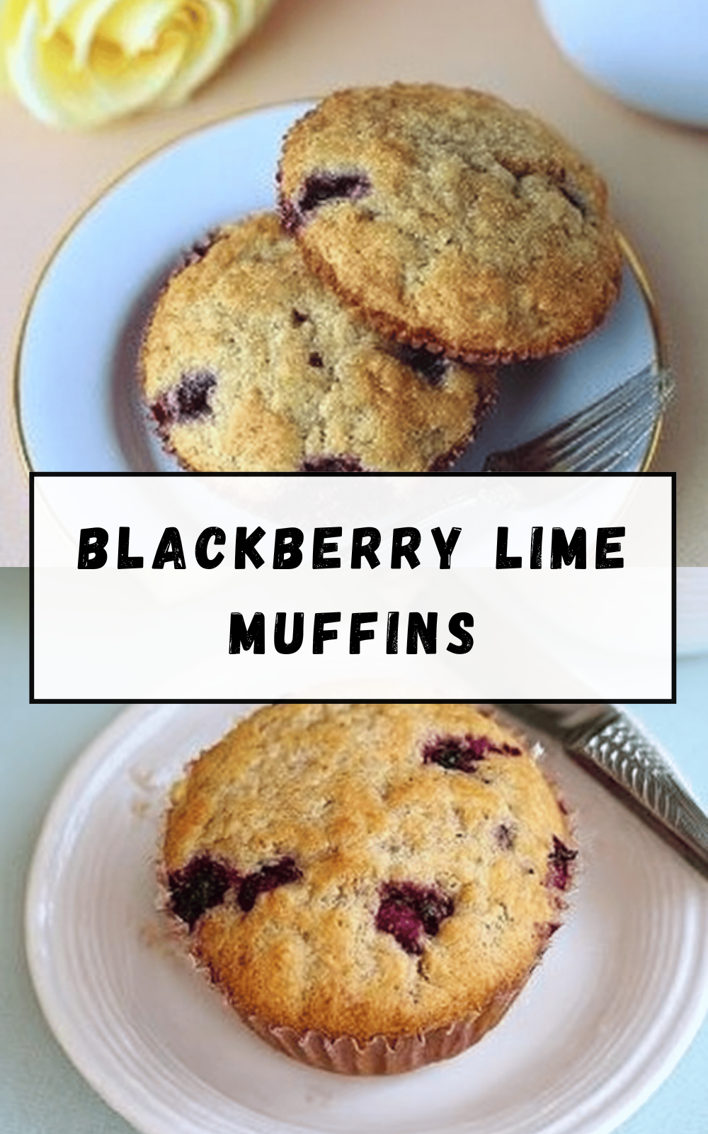 Blackberry Lime Muffins