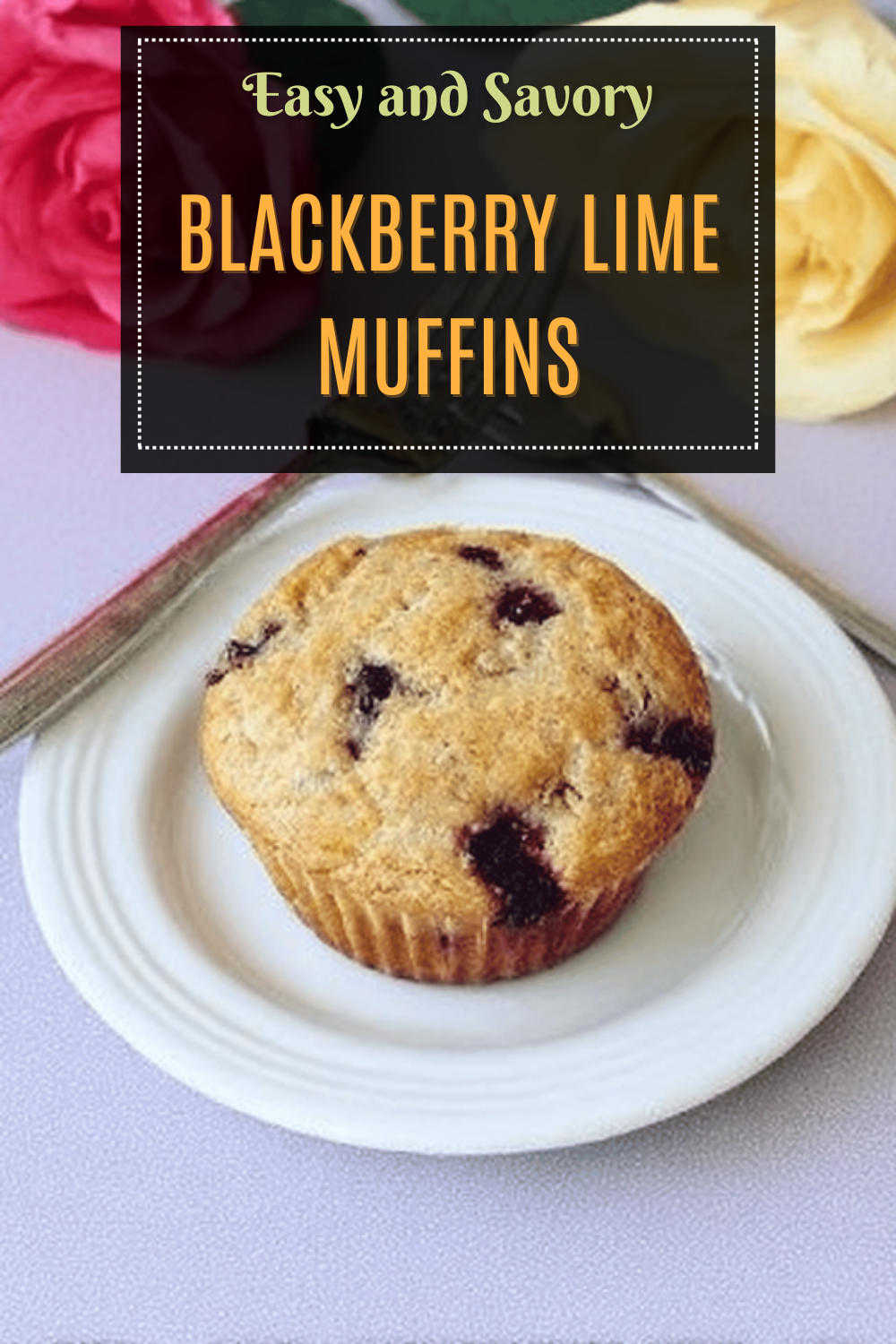 Blackberry Lime Muffins