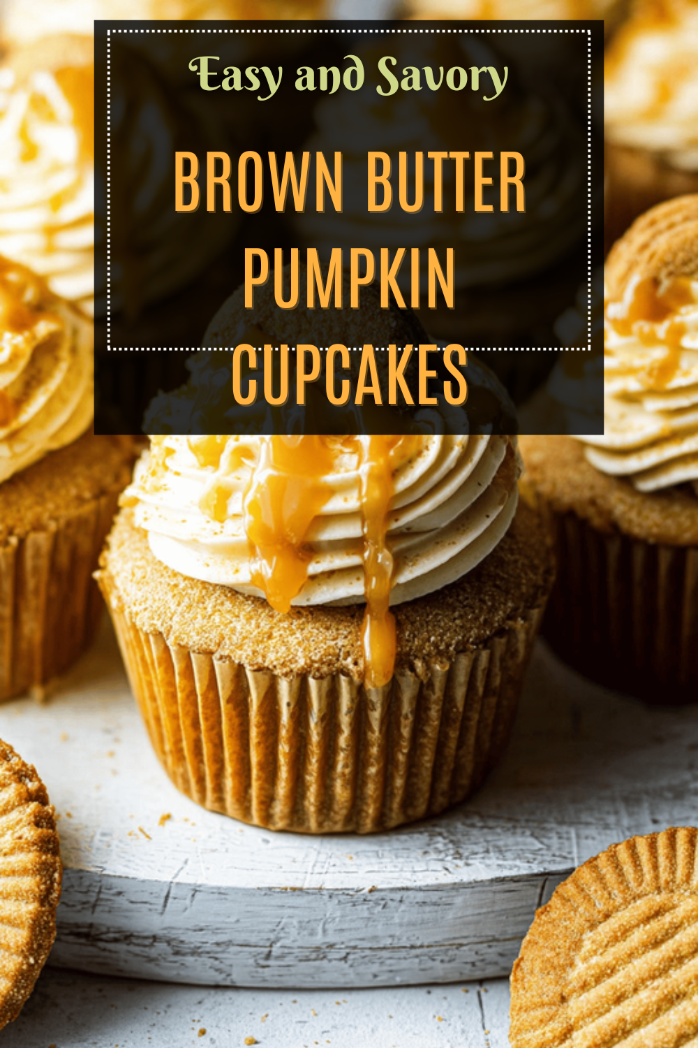 Brown Butter Pumpkin Cupcakes