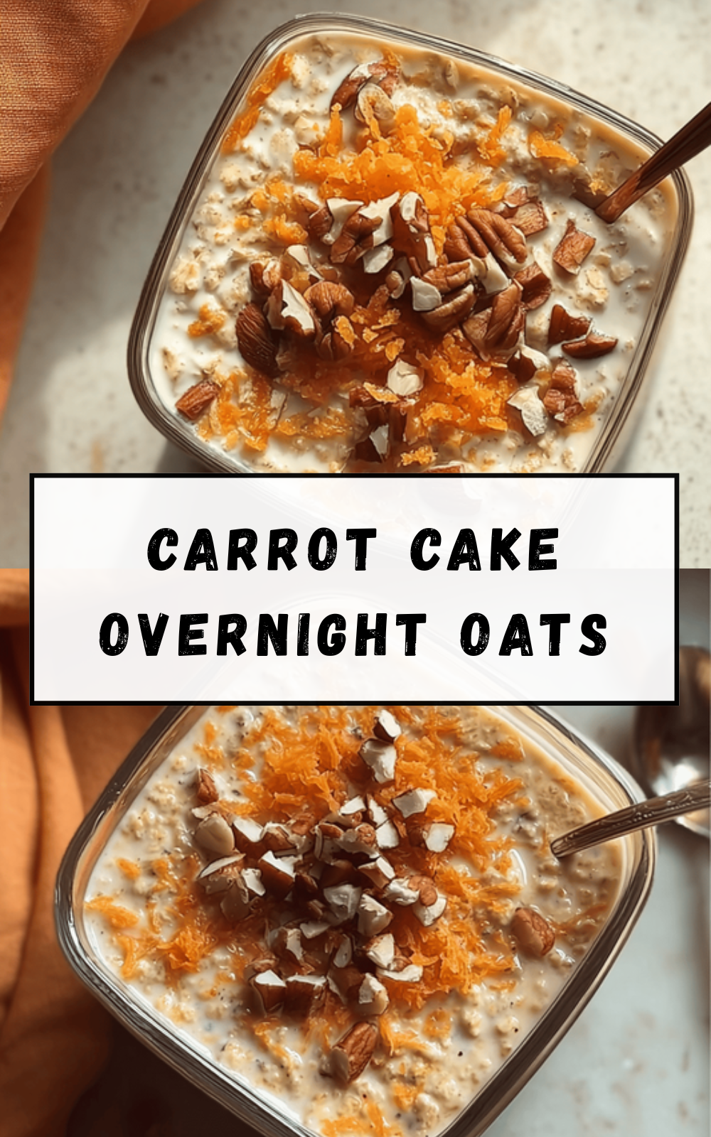 Carrot Cake Overnight Oats