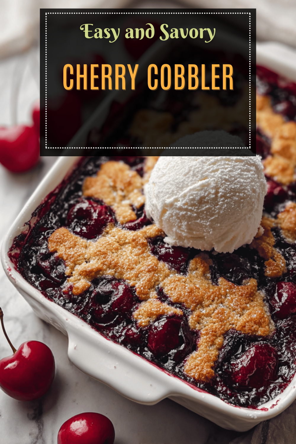 Cherry Cobbler