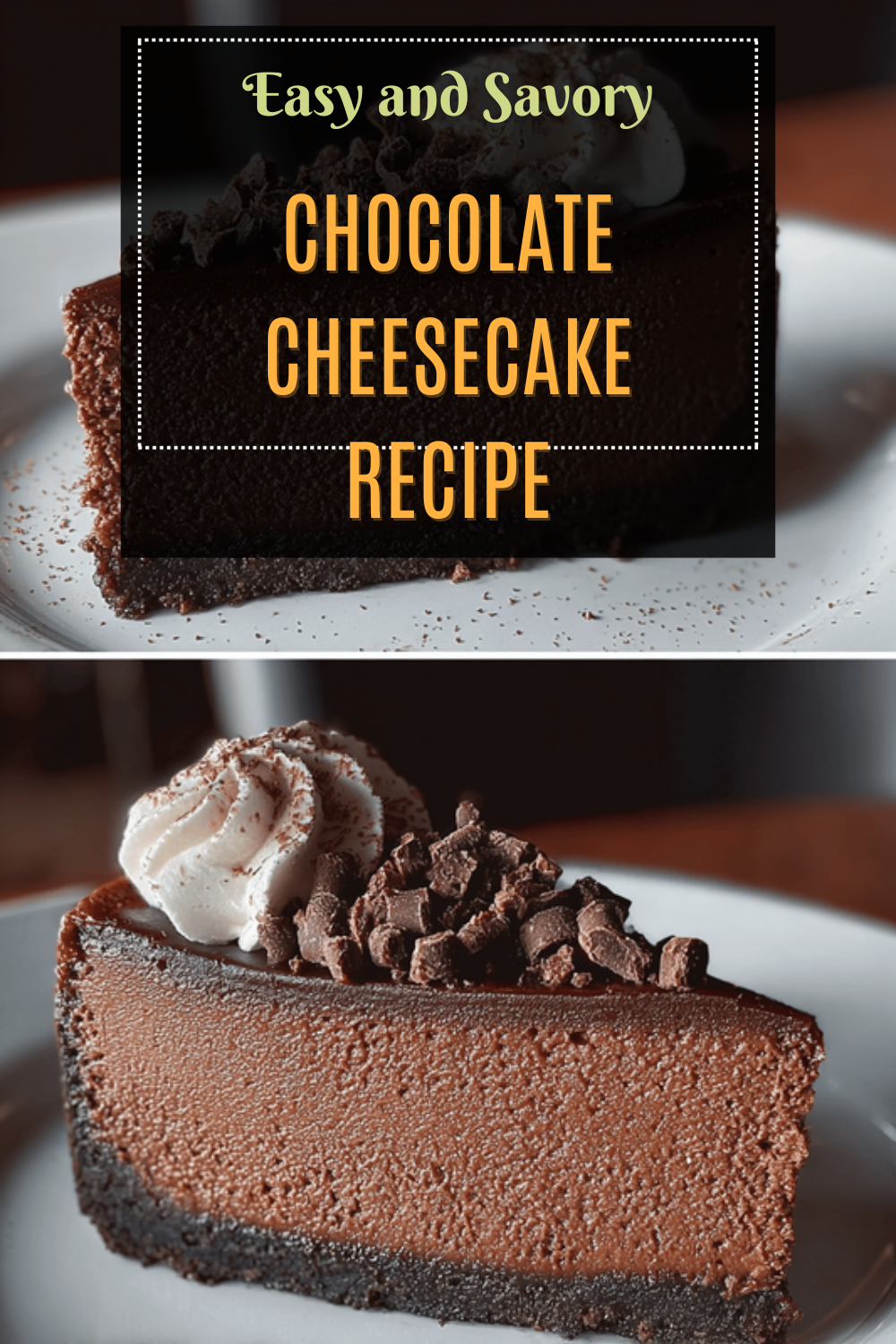 Chocolate Cheesecake Recipe
