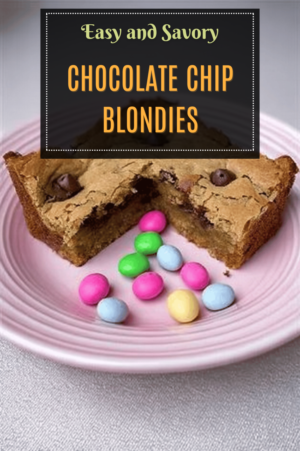 Chocolate Chip Blondies