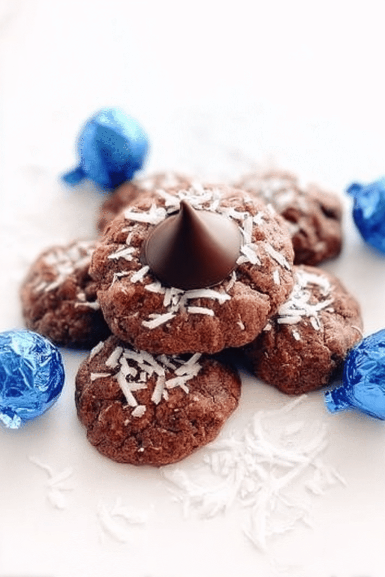 Chocolate Coconut Kiss Cookies 57.Png