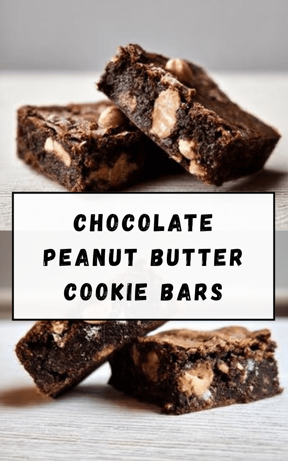 Chocolate Peanut Butter Cookie Bars