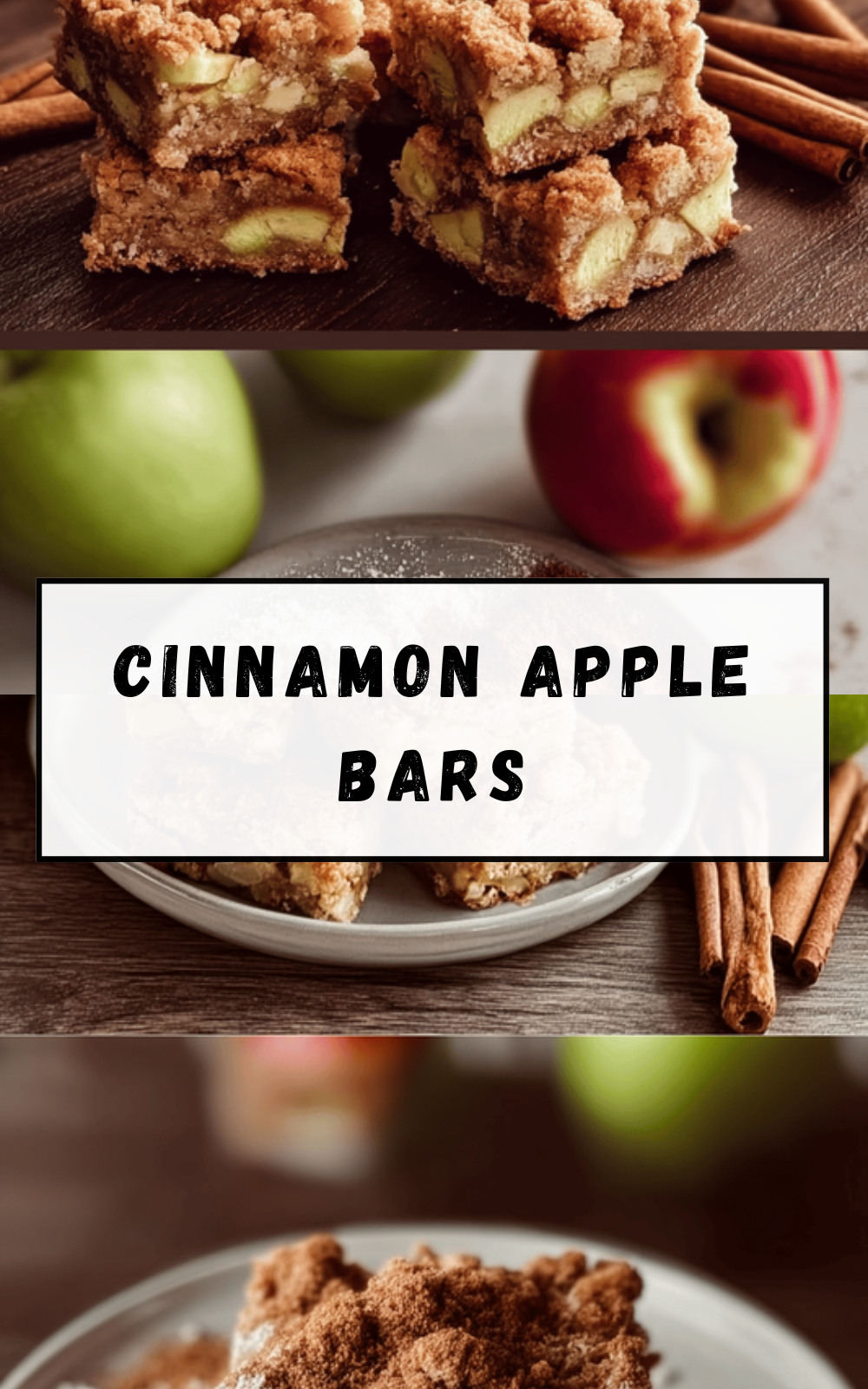 Cinnamon Apple Bars