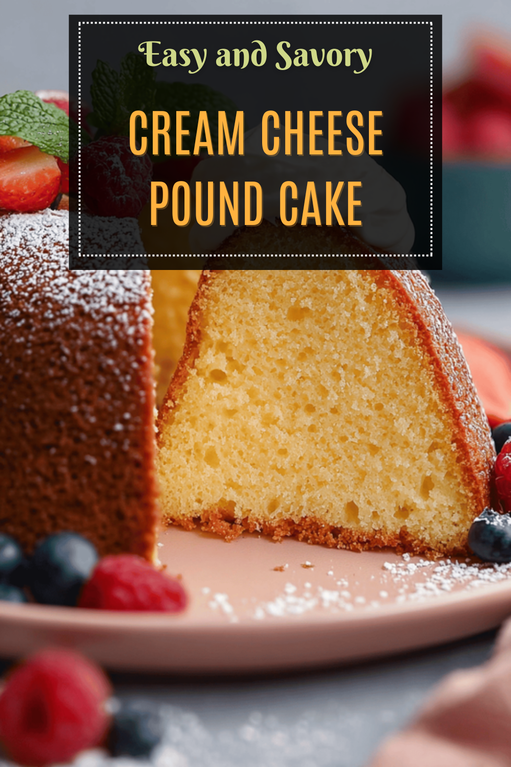 Cream Cheese Pound Cake