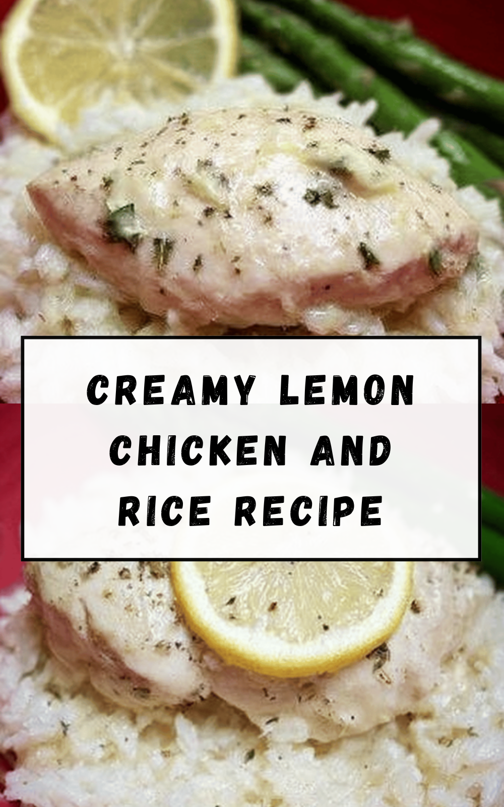 Creamy Lemon Chicken And Rice Recipe