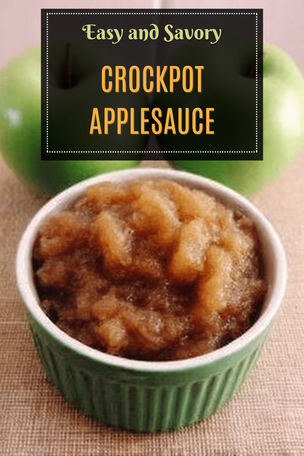 Crockpot Applesauce