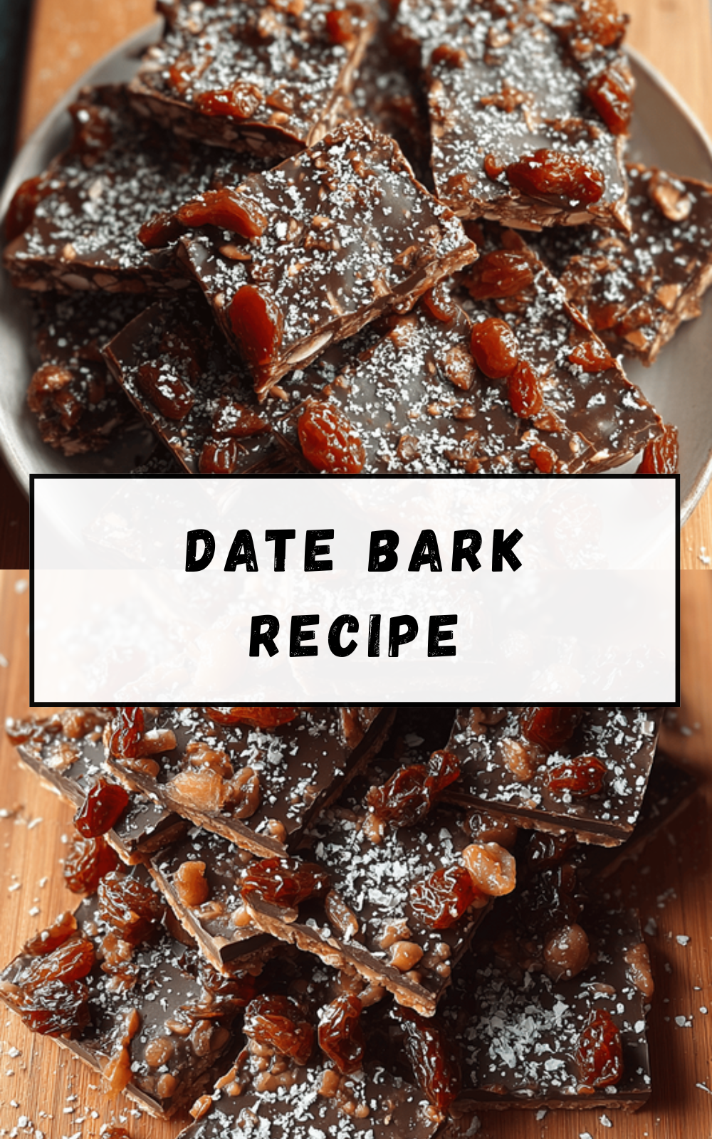 Date Bark Recipe