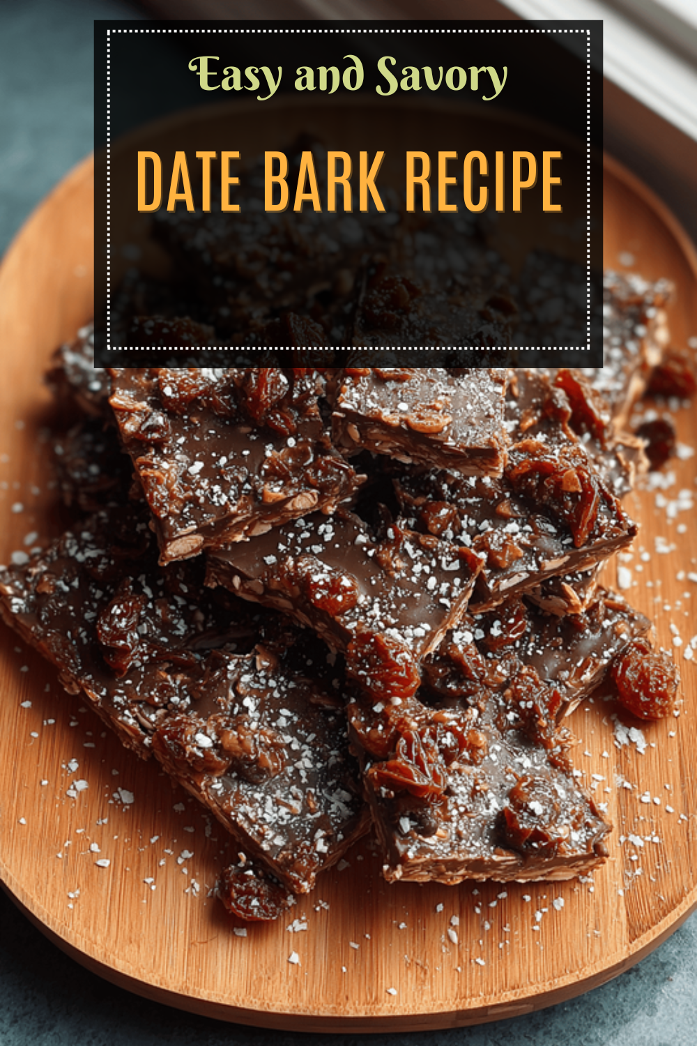Date Bark Recipe