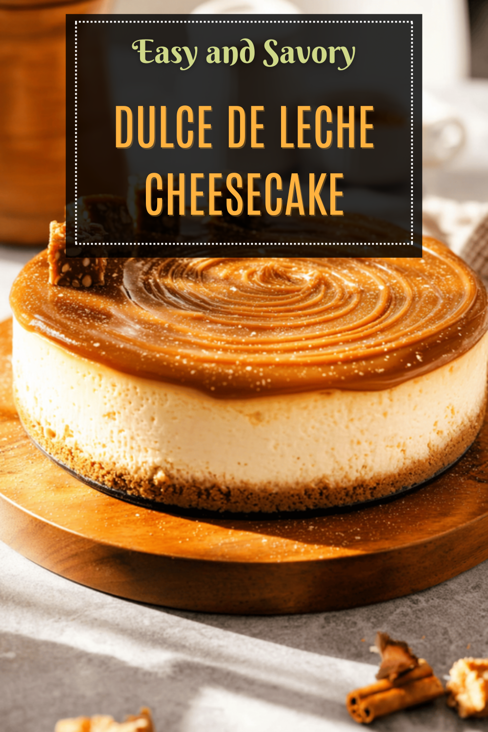 Dulce De Leche Cheesecake