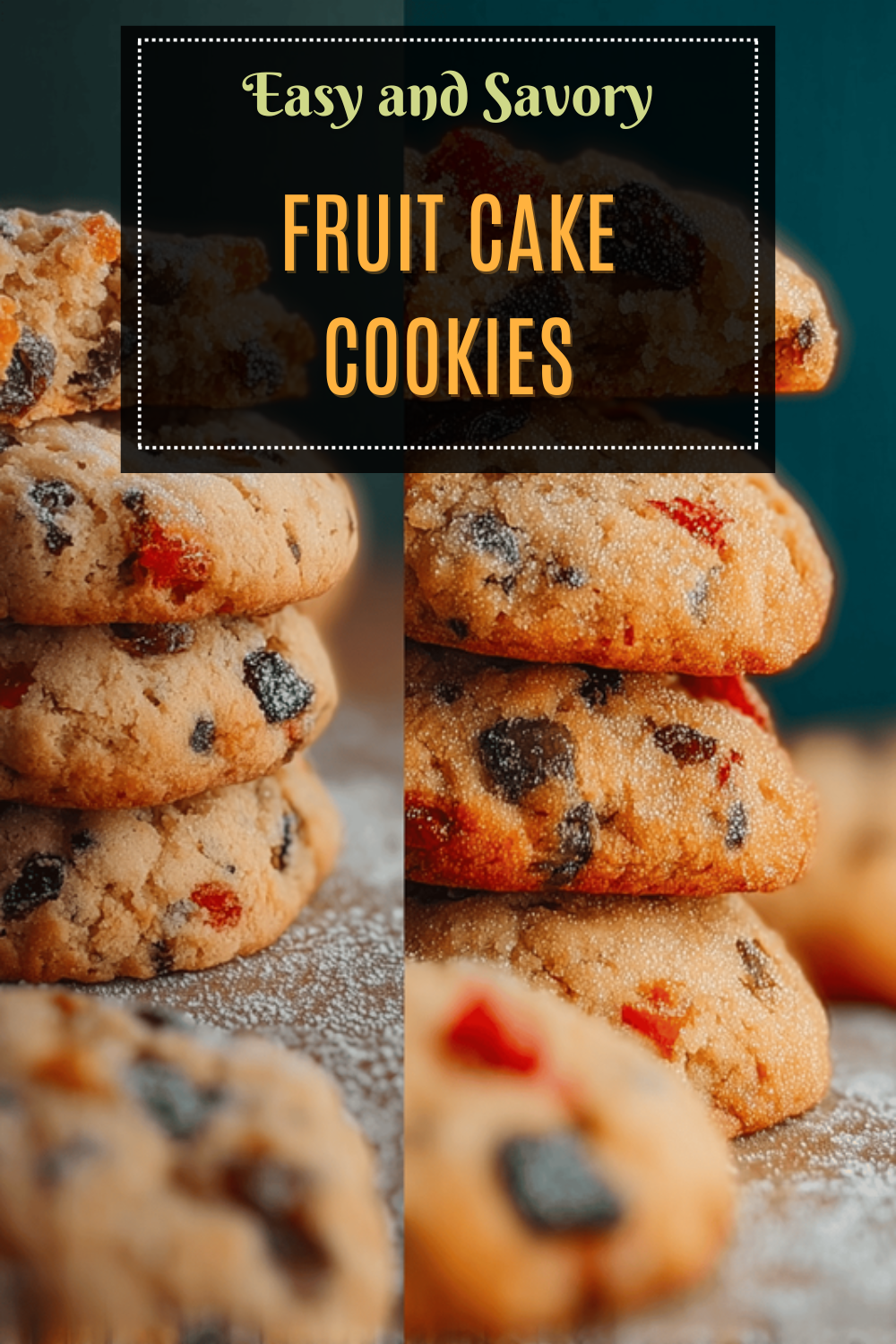 Fruit Cake Cookies