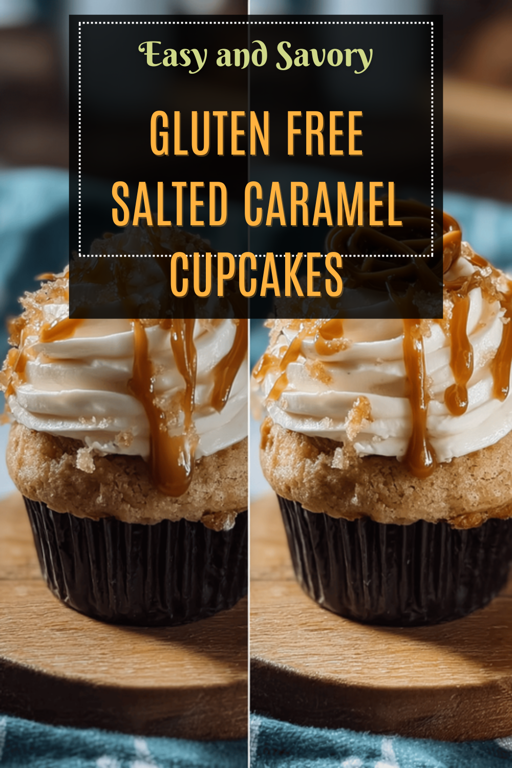Gluten Free Salted Caramel Cupcakes