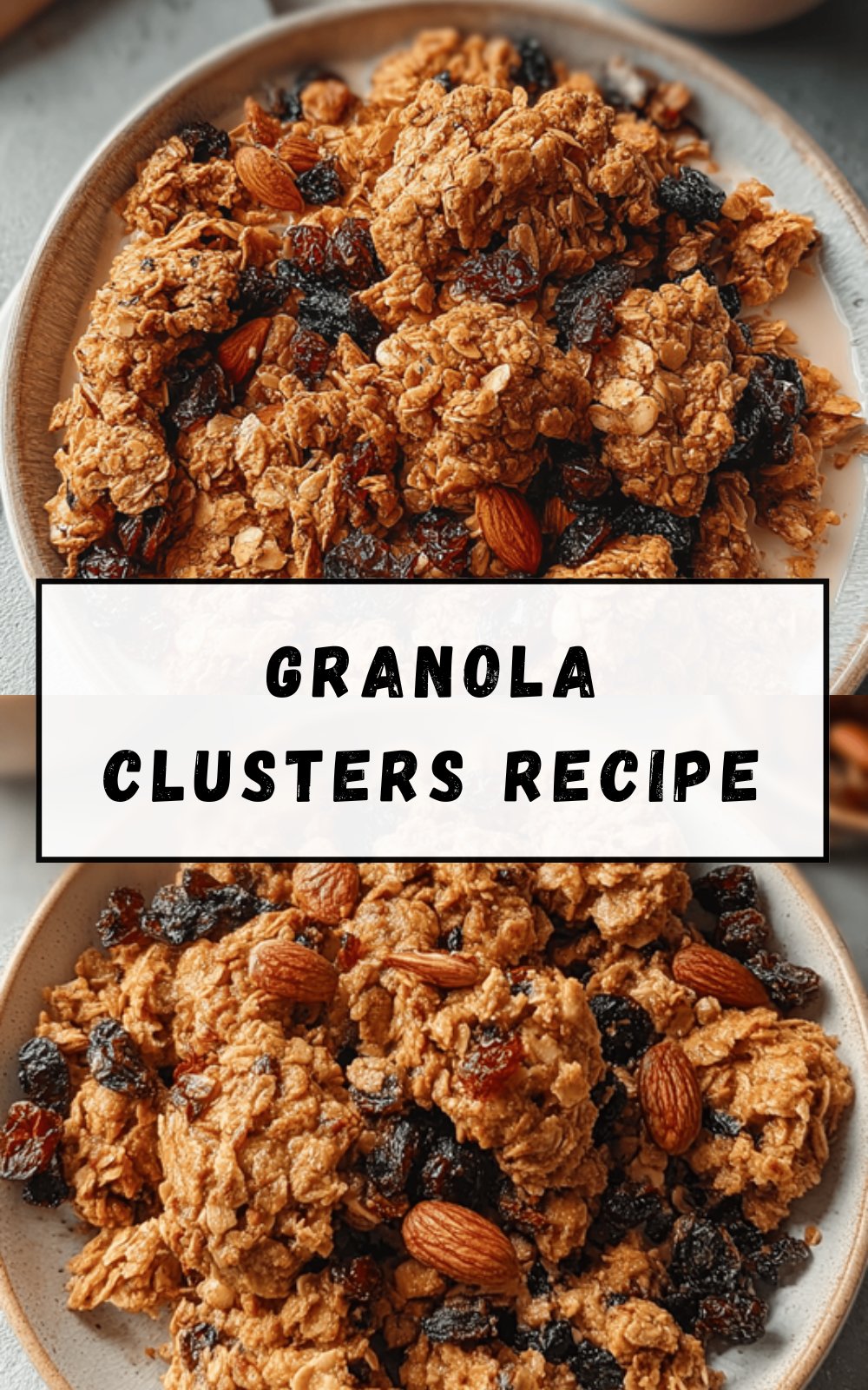 Granola Clusters Recipe