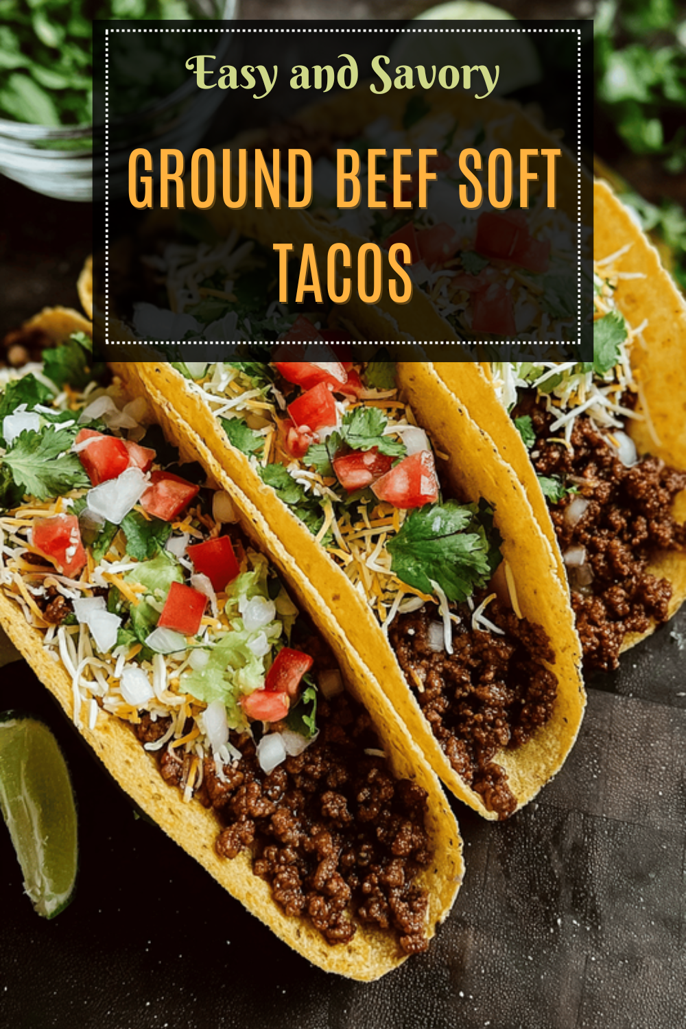 Ground Beef Soft Tacos