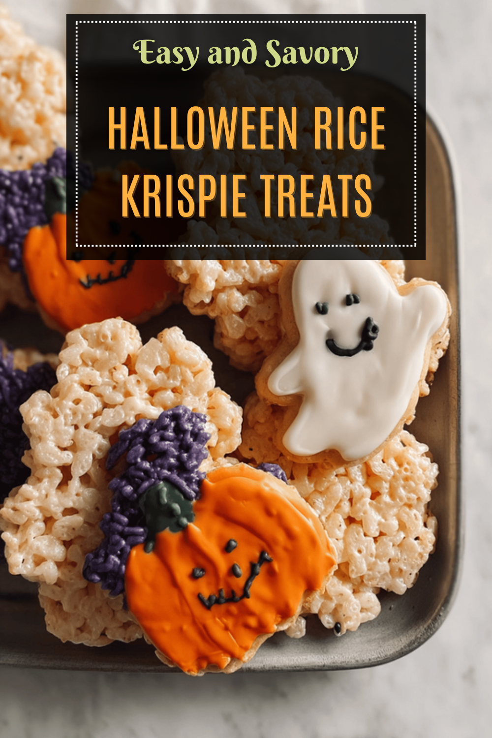 Halloween Rice Krispie Treats