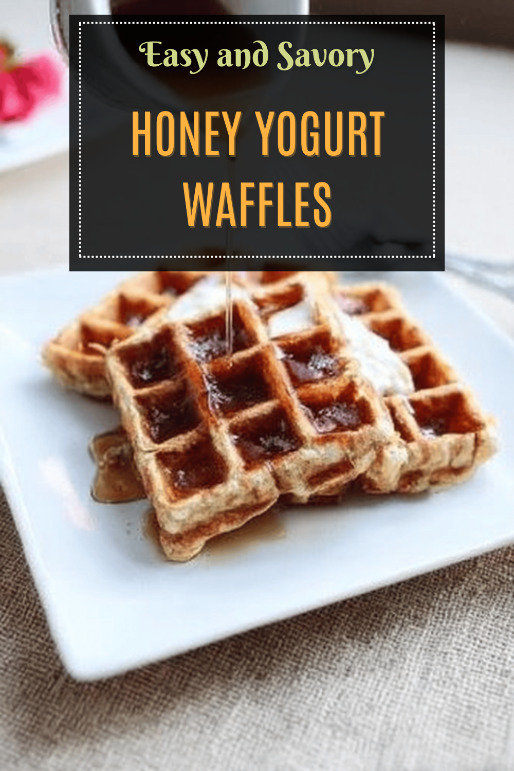 Honey Yogurt Waffles