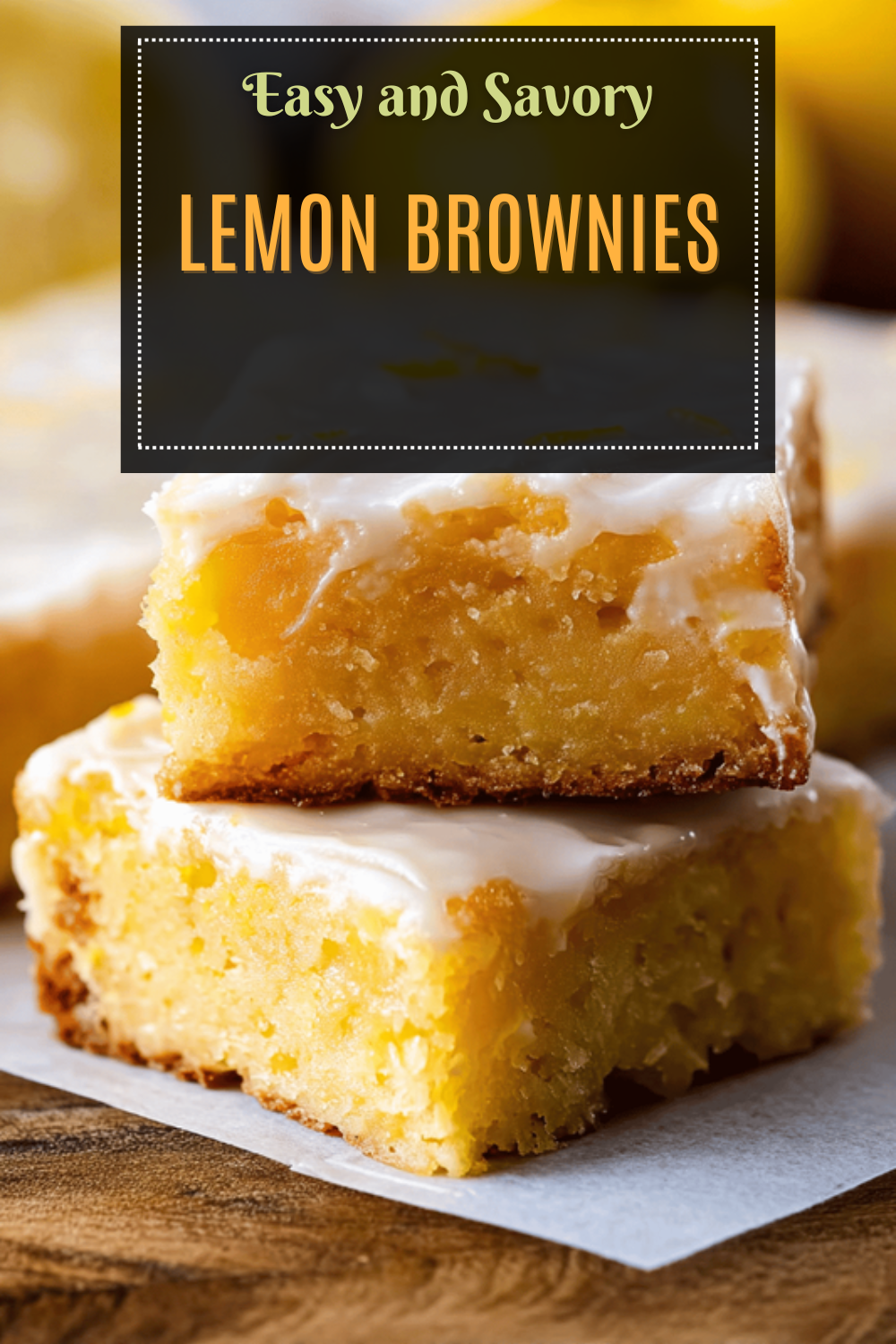 Lemon Brownies