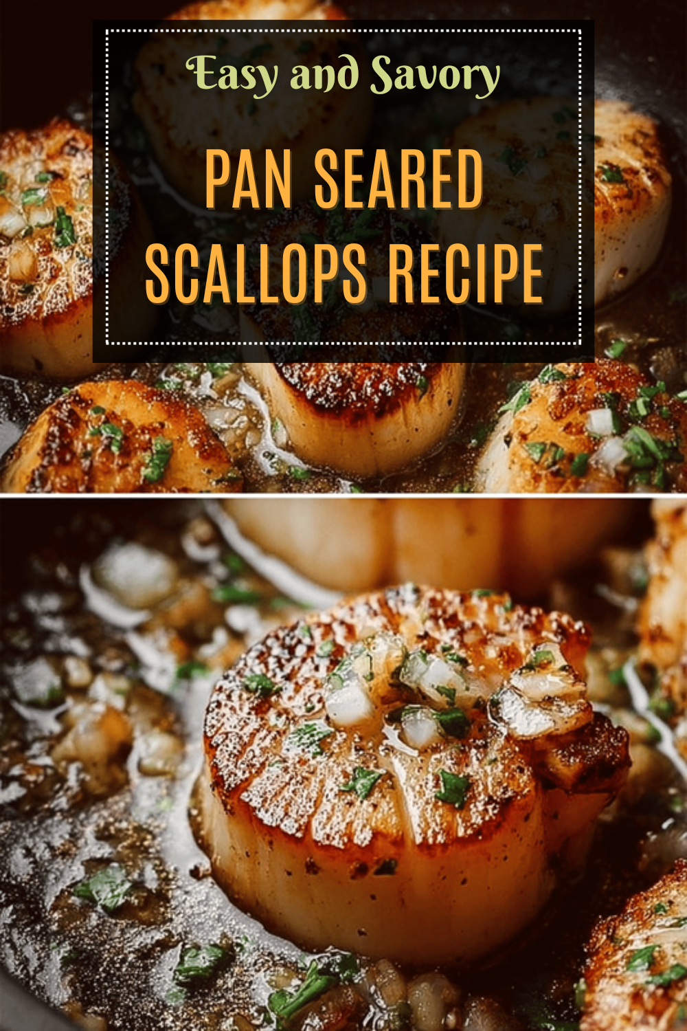 Pan Seared Scallops Recipe