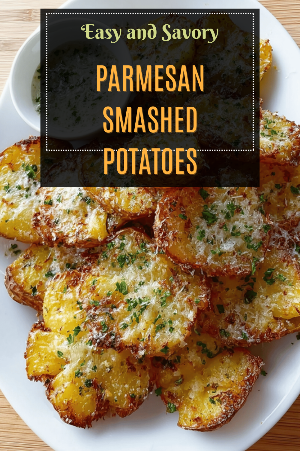Parmesan Smashed Potatoes