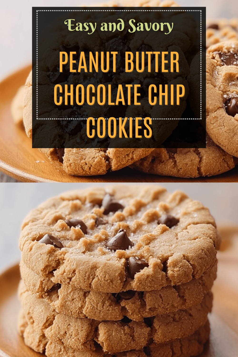Peanut Butter Chocolate Chip Cookies