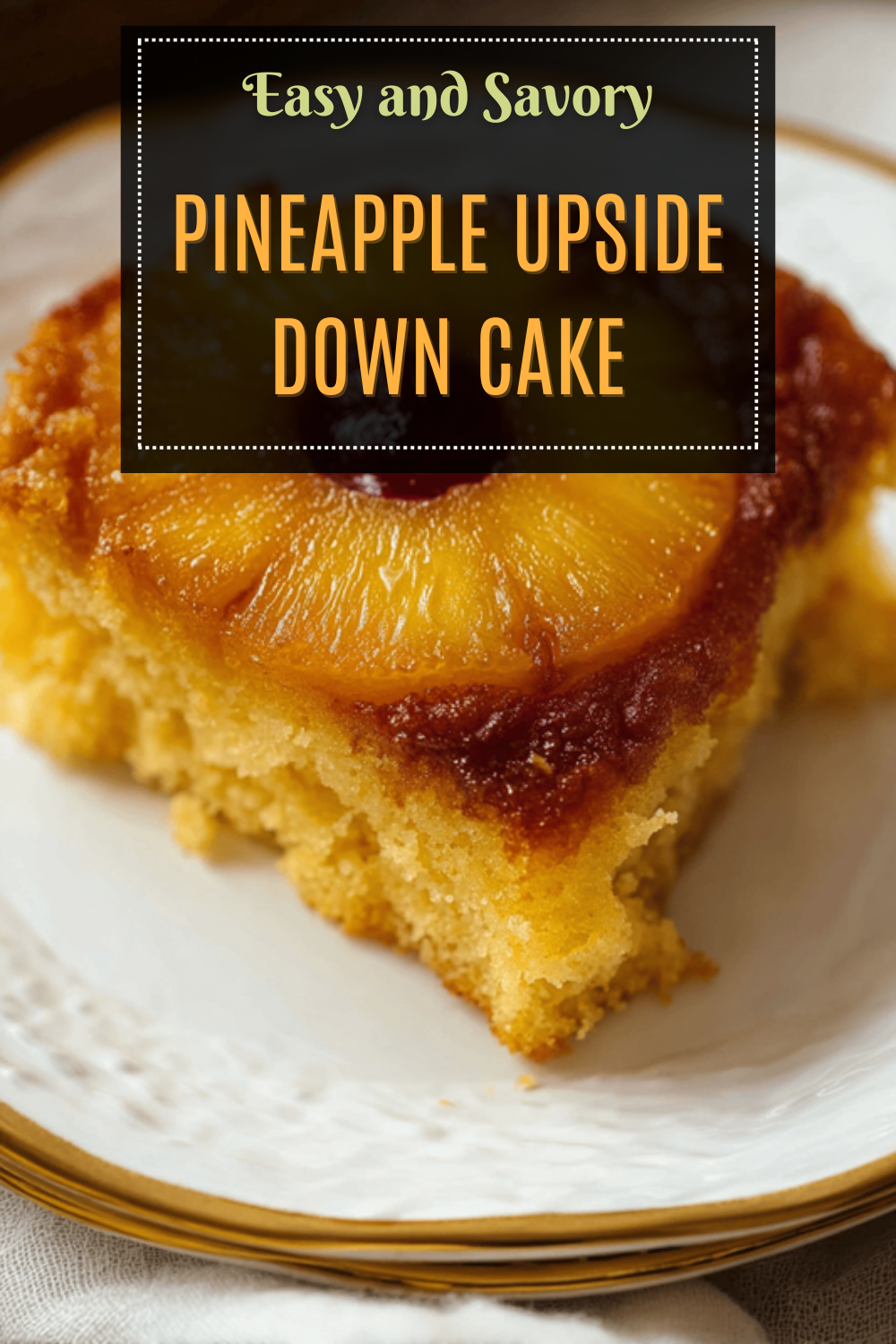 Pineapple Upside Down Cake