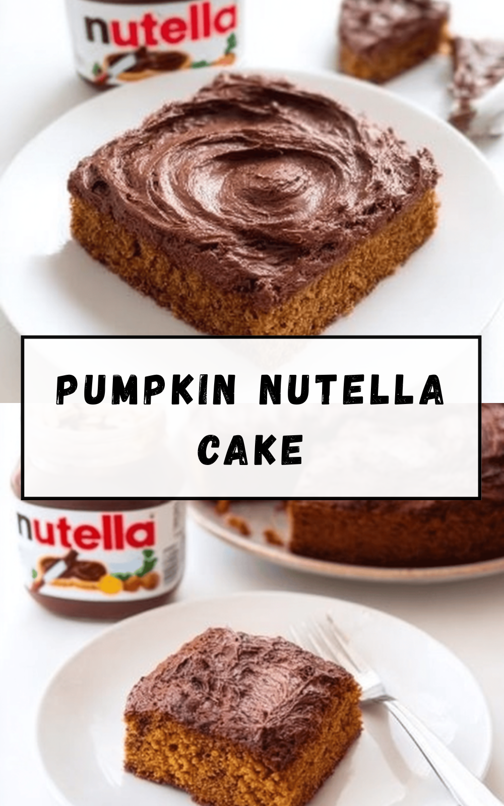 Pumpkin Nutella Cake