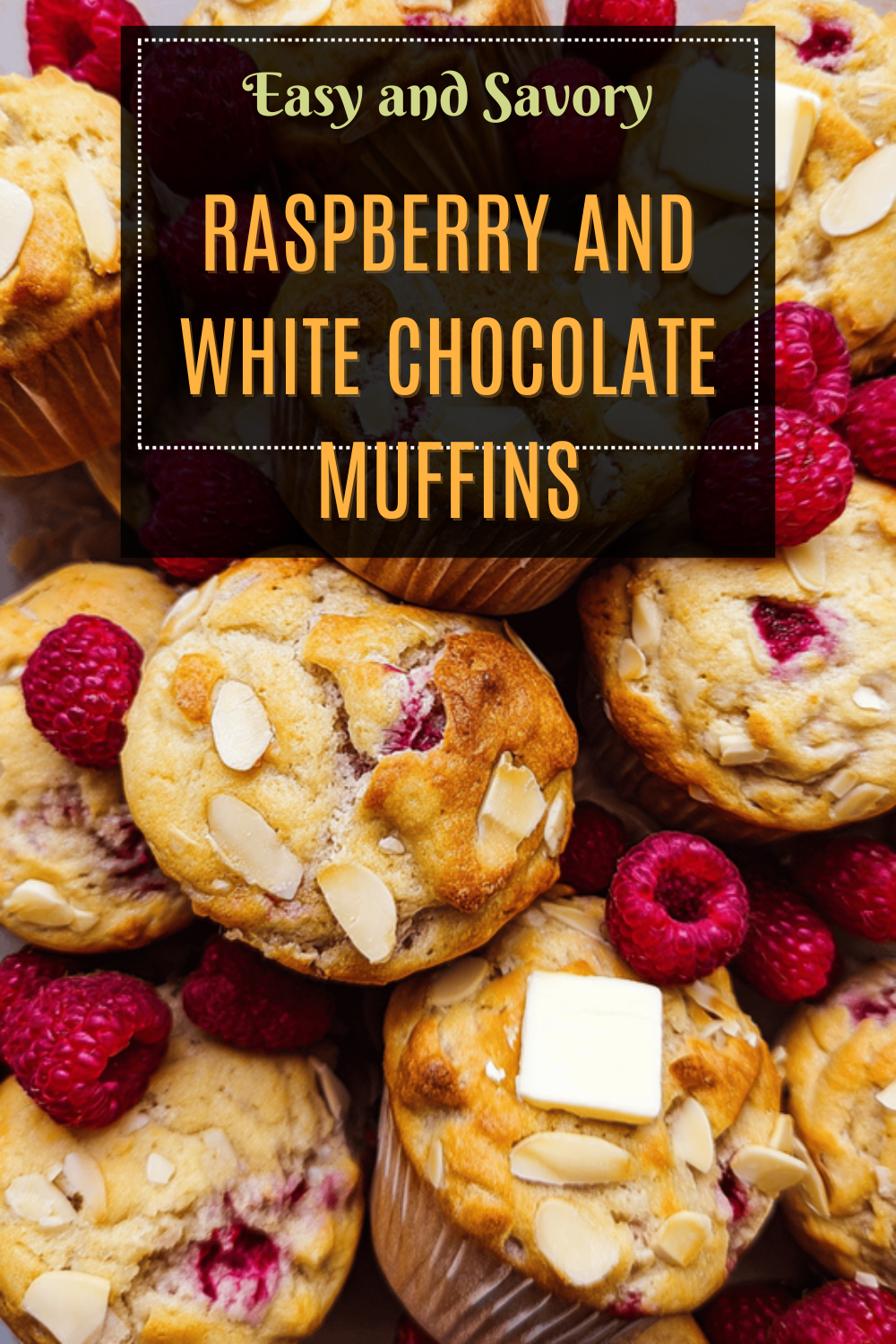 Raspberry And White Chocolate Muffins