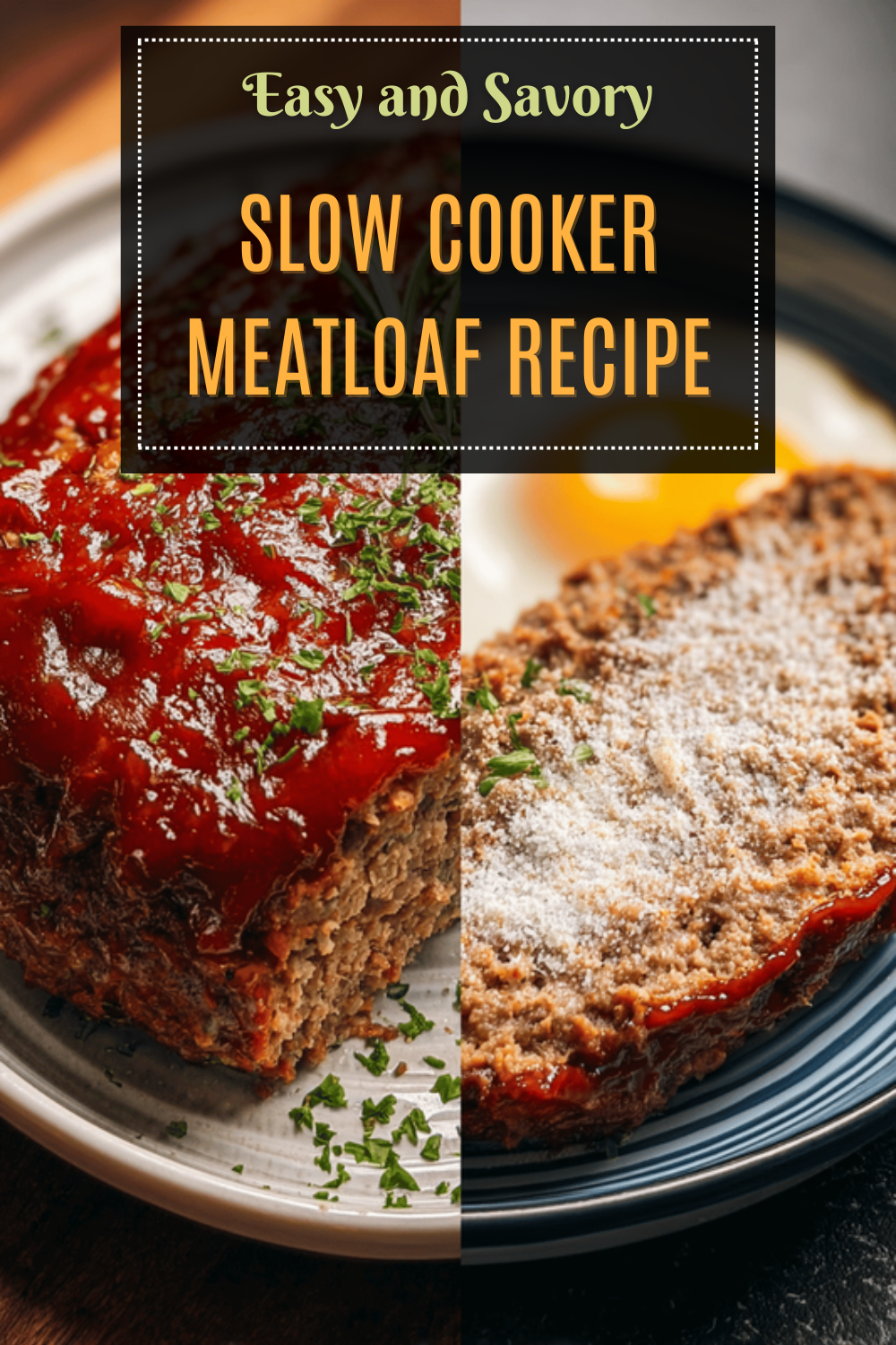 Slow Cooker Meatloaf Recipe