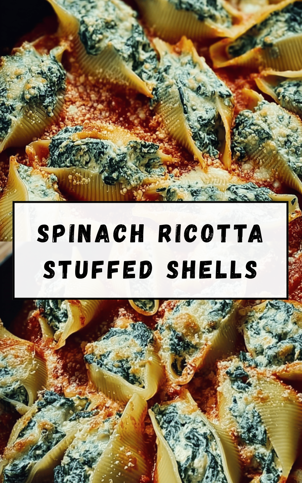 Spinach Ricotta Stuffed Shells
