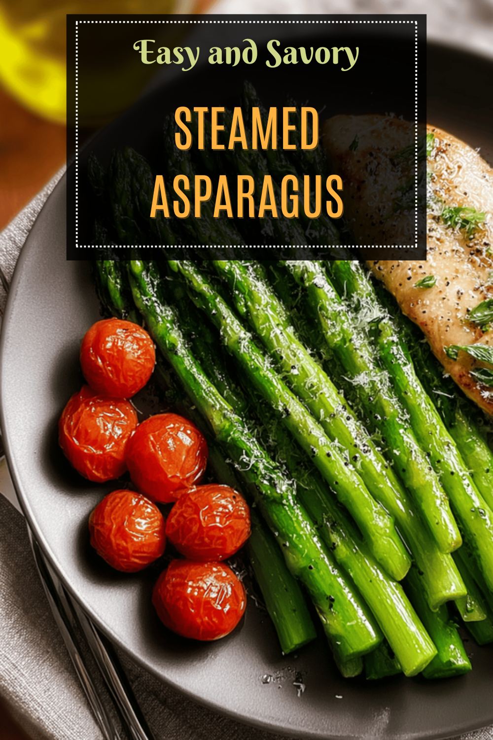 Steamed Asparagus