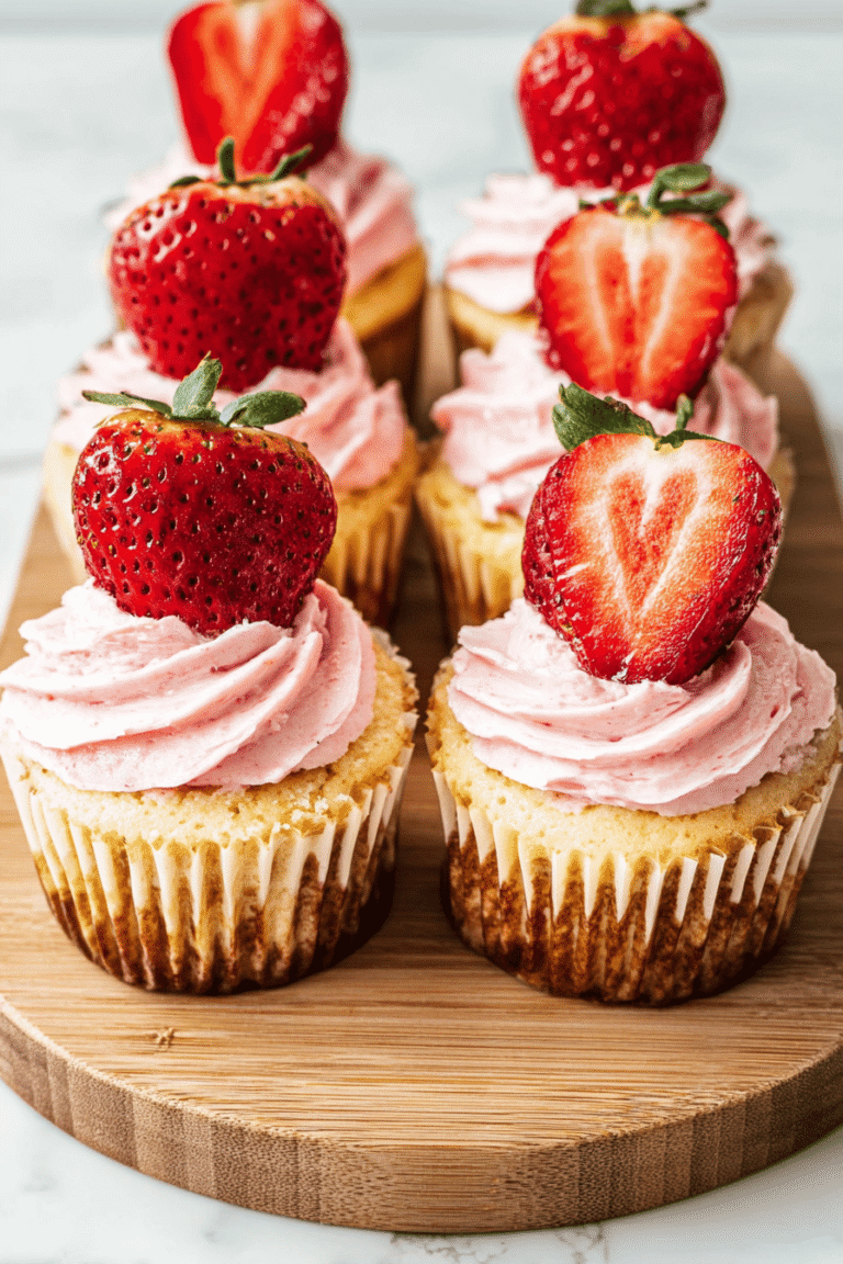 Strawberry Cheesecake Cupcakes 70.Png