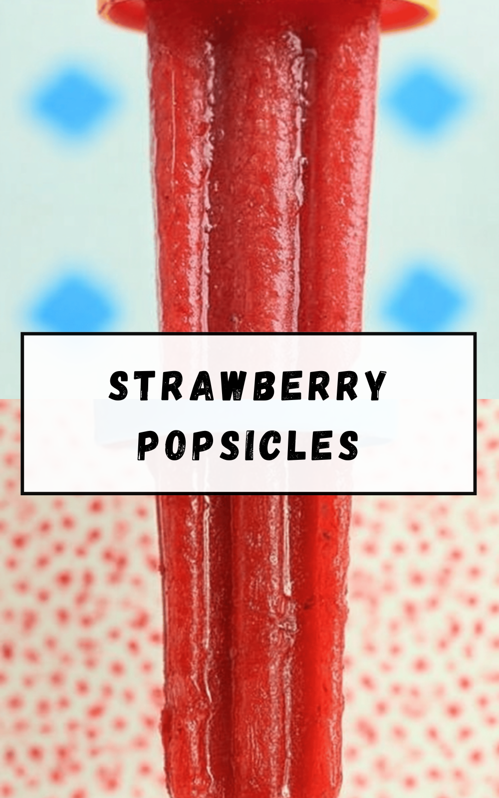 Strawberry Popsicles