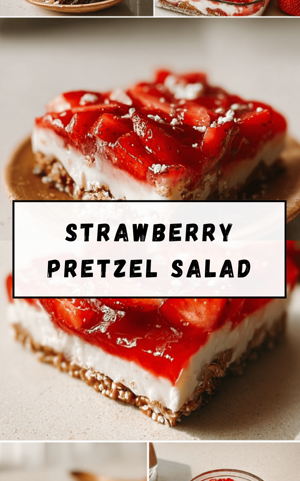 Strawberry Pretzel Salad