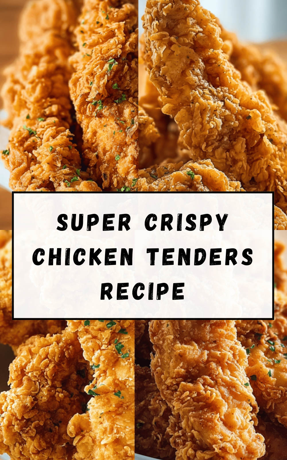Super Crispy Chicken Tenders Recipe