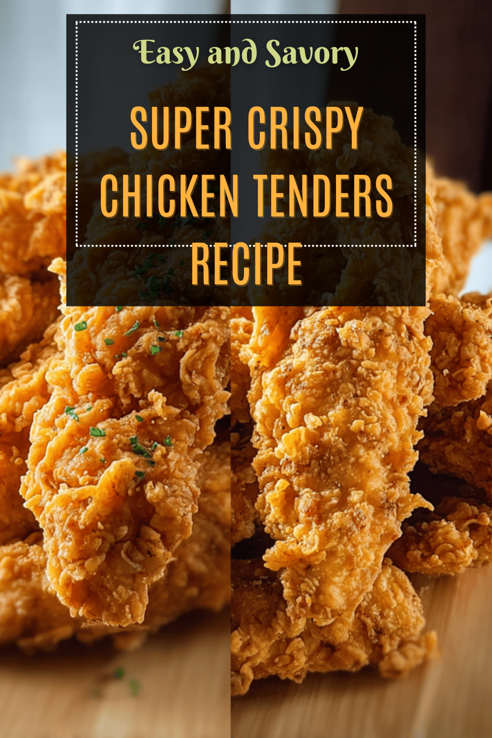 Super Crispy Chicken Tenders Recipe