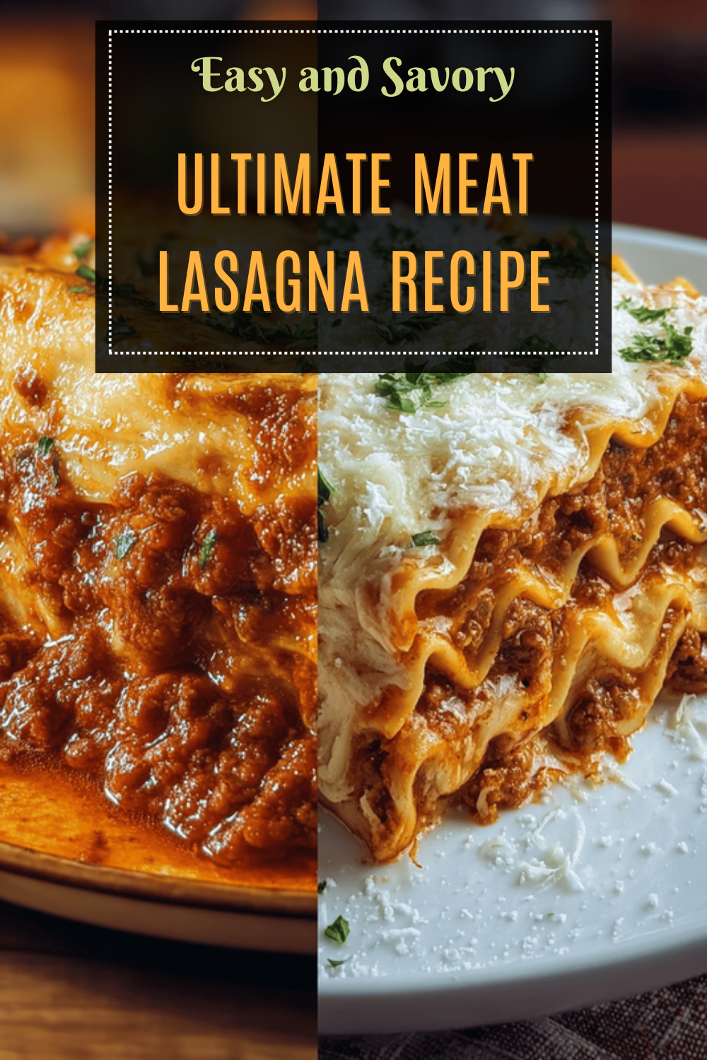 Ultimate Meat Lasagna Recipe