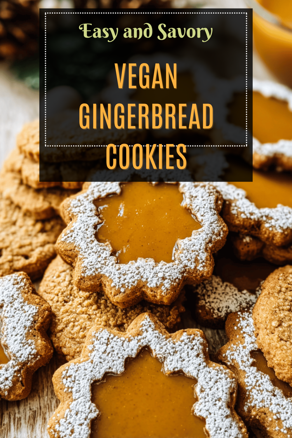 Vegan Gingerbread Cookies